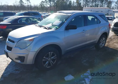 2012 Chevrolet Equinox Ls из США, поврежденный, VIN 2GNALBEK5C1267622